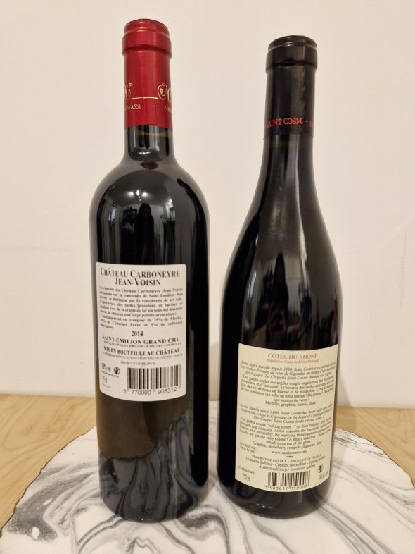 Saint-Emilion Grand Cru & Cotes-du-Rhone