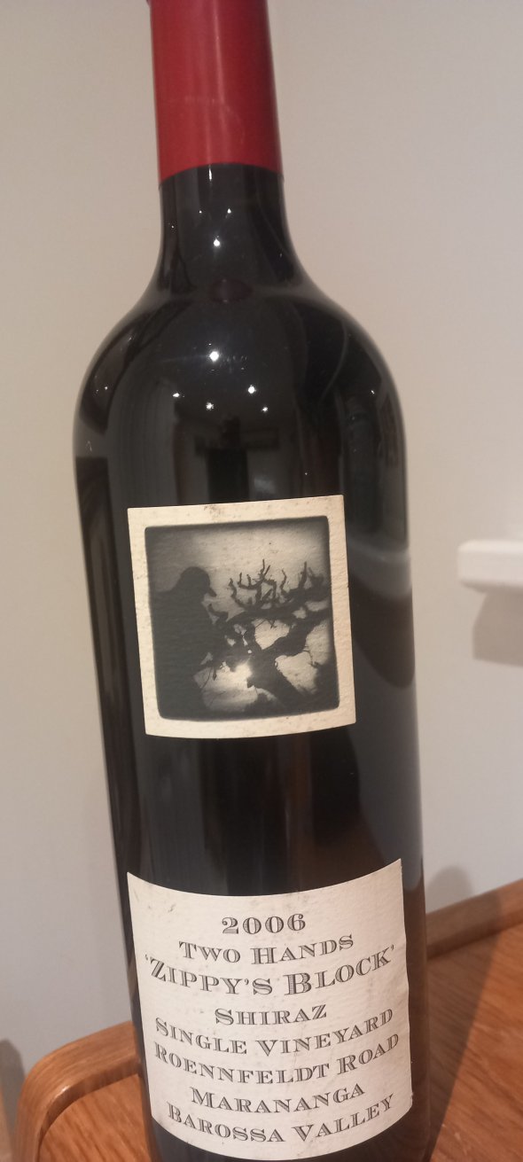 Two Hands, Zippy's Block Roennfeldt Road Shiraz, Barossa Valley
