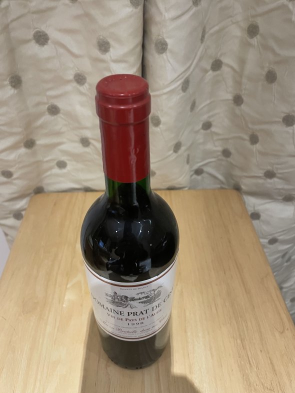 Domaine Prat de Cest Vin de Pays de l Aude 1998