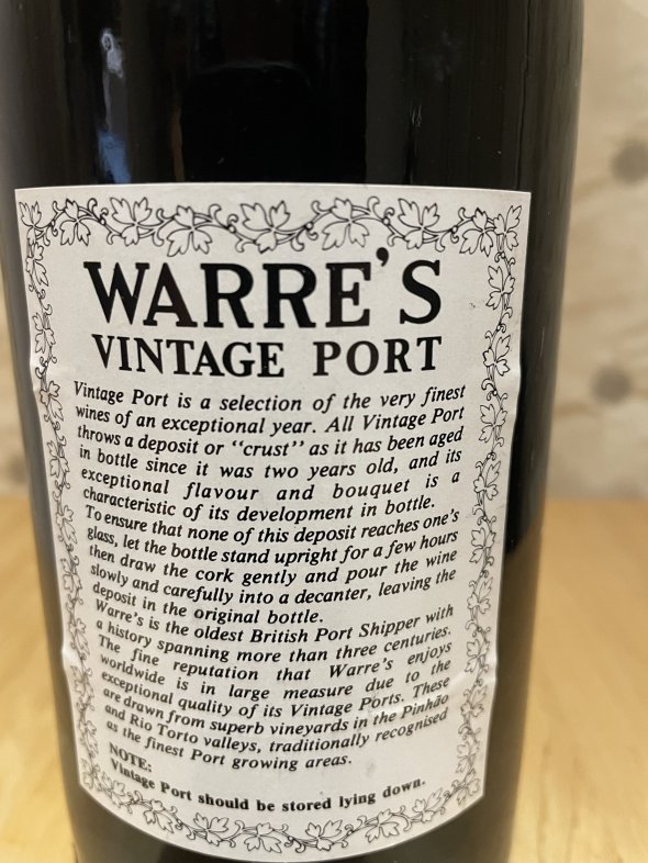 Warre s, Vintage Port