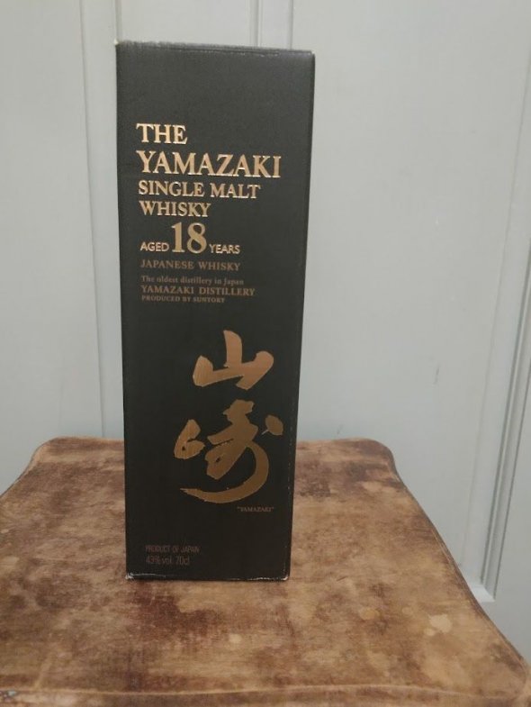 The Yamazaki (Suntory), Single Malt Whisky, Aged 18 Years