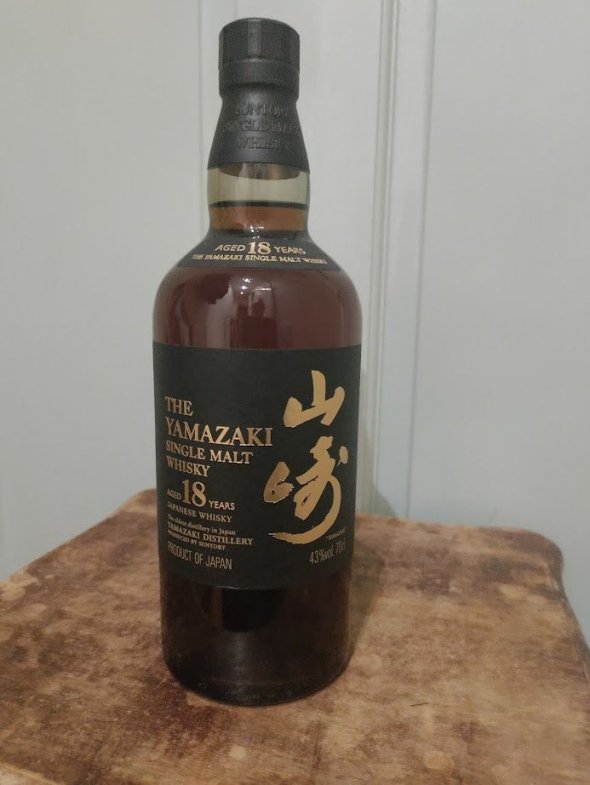 The Yamazaki (Suntory), Single Malt Whisky, Aged 18 Years