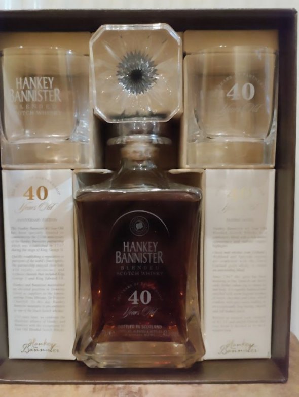 Hankey Bannister, Blended Scotch Whisky 40YO