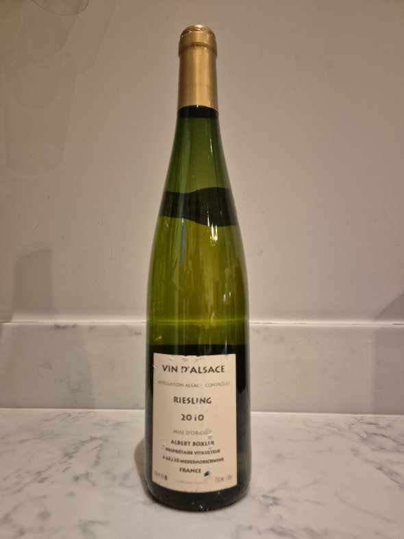 Albert Boxler, Riesling