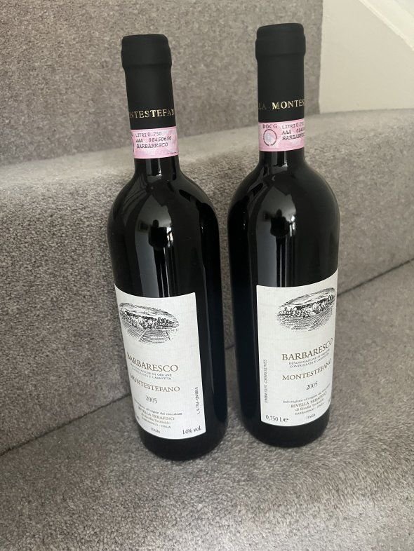 2005 (2 bottles) Rivella Serefino, Barbaresco, Montestefano