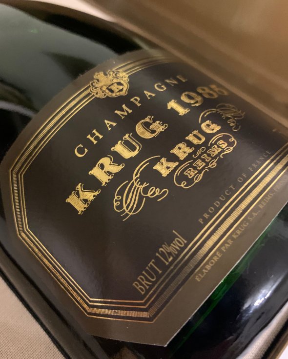 Krug Vintage Champagne (boxed)