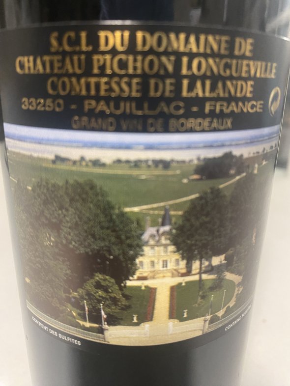 Chateau Pichon Longueville Comtesse de Lalande 2eme Cru Classe, Pauillac