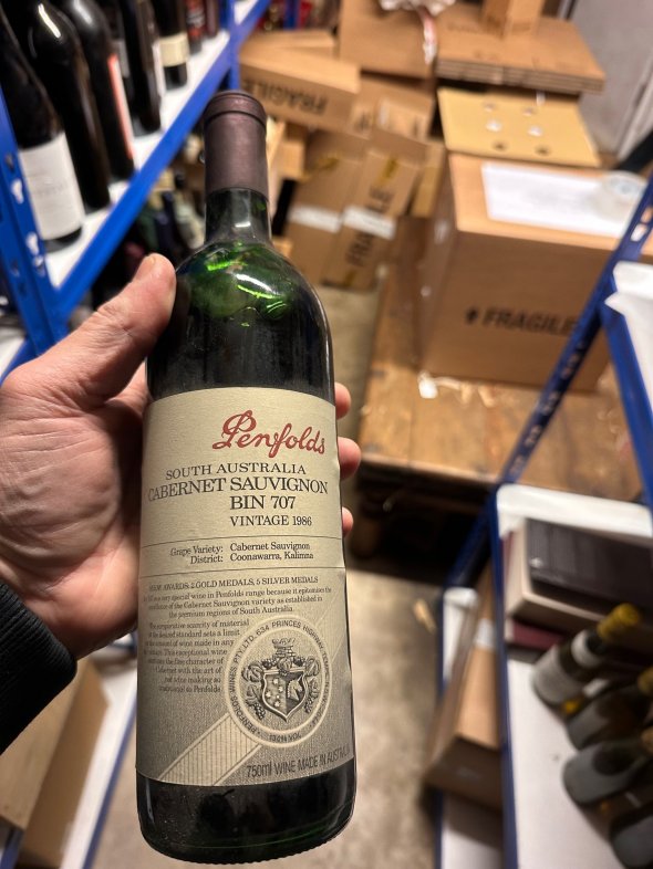 Penfolds, Bin 707 Cabernet Sauvignon, South Australia