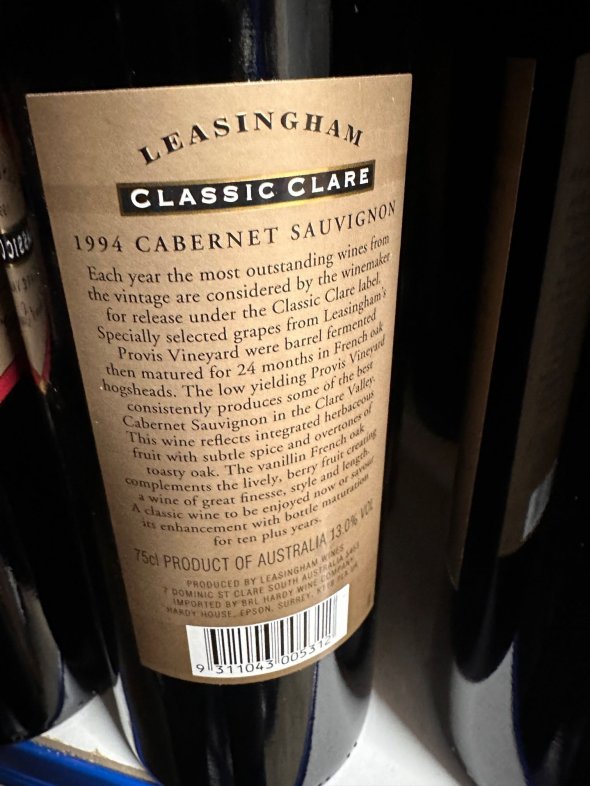Leasingham, Classic Clare Cabernet Sauvignon, Clare Valley