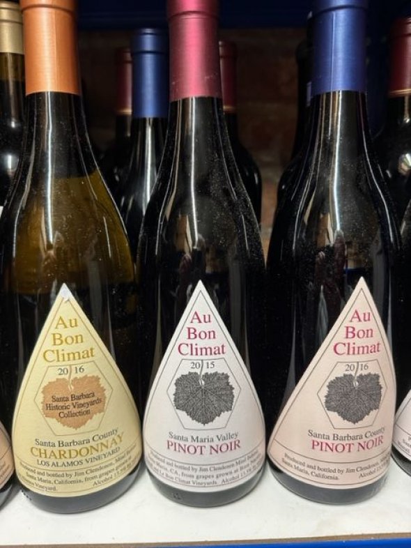 Au Bon Climat, Pinot Noir and chardonnay Santa Barbara County