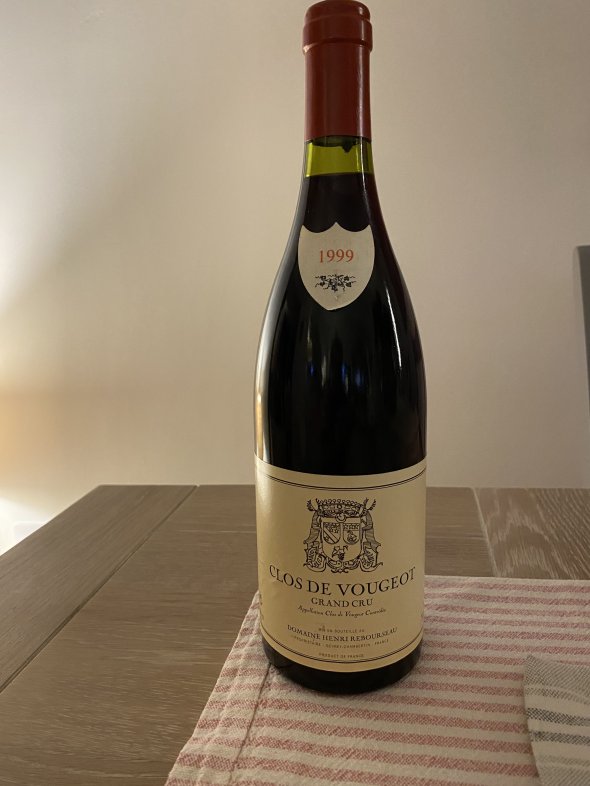 Clos de Vougeot Domaine Henri Rebourseau Grand Cru