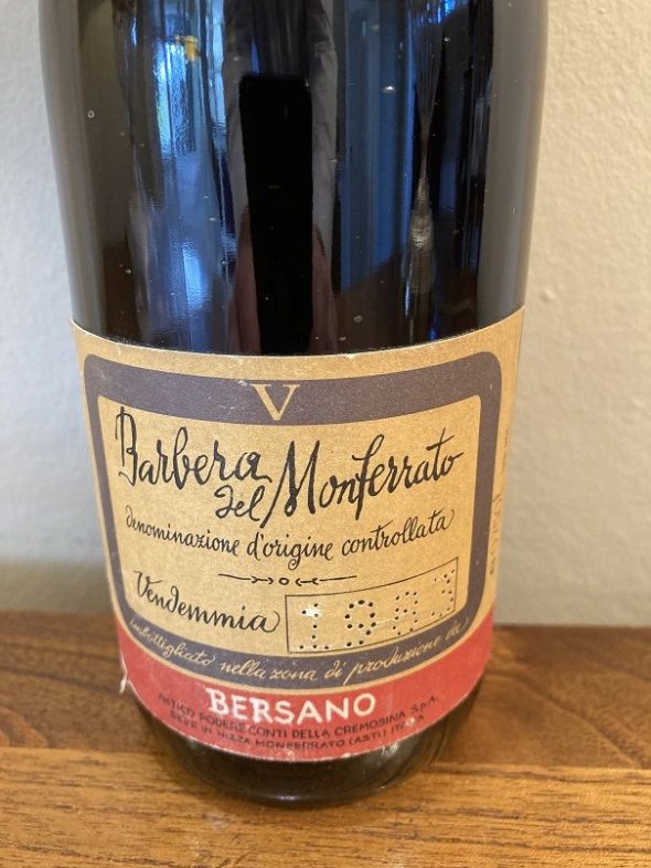 Bersano Barbera del Monferrato