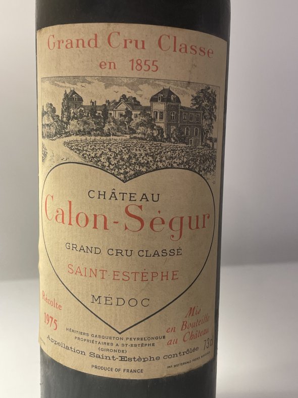 Chateau Calon Segur 3eme Cru Classe, Saint-Estephe