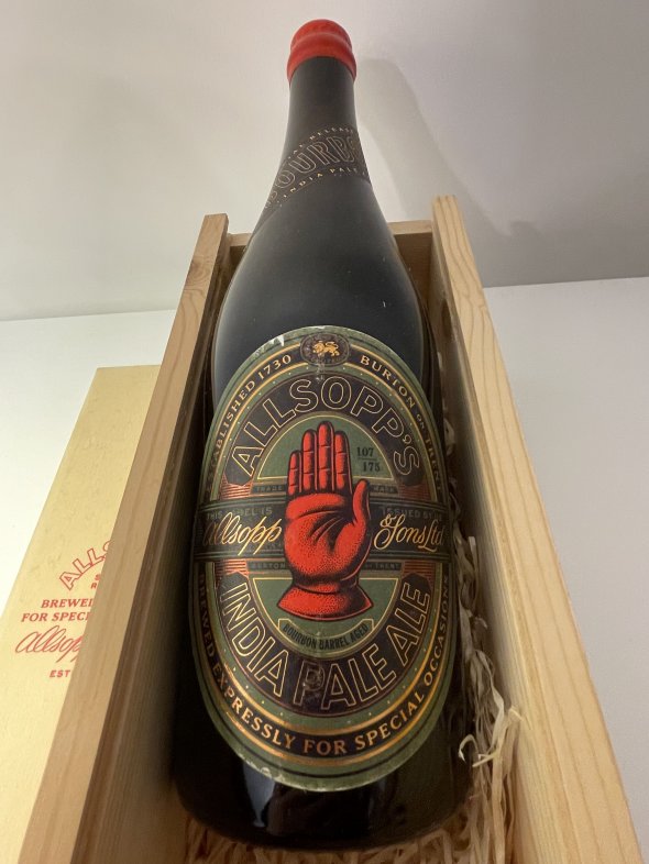Allsopp&rsquo;s Special Occasions India Pale Ale 10% Bourbon Barrel Aged in Wooden Presentation case