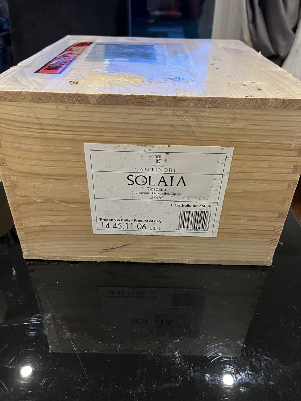 Case x6 Marchesi Antinori Solaia 2011 Toscana 