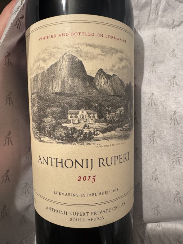 Anthonij Rupert, Red Blend, Franschhoek