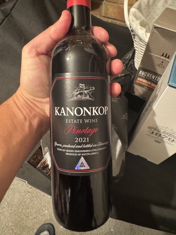 Kanonkop, Black Label Pinotage, Stellenbosch