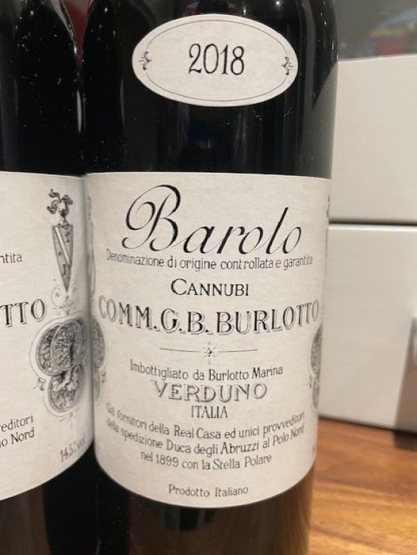 G. B. Burlotto Barolo Cannubi