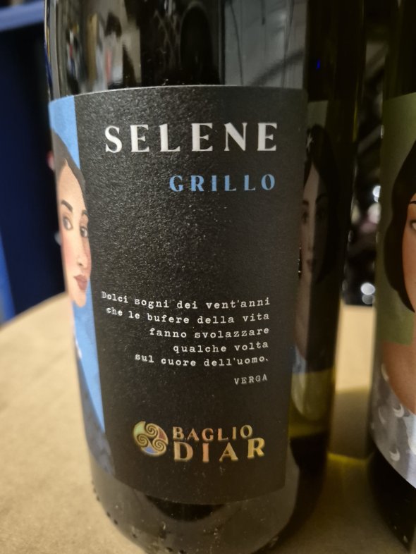 Baglio Diar Dida Cattaratto & Selene Grillo Vino Biologico 2022