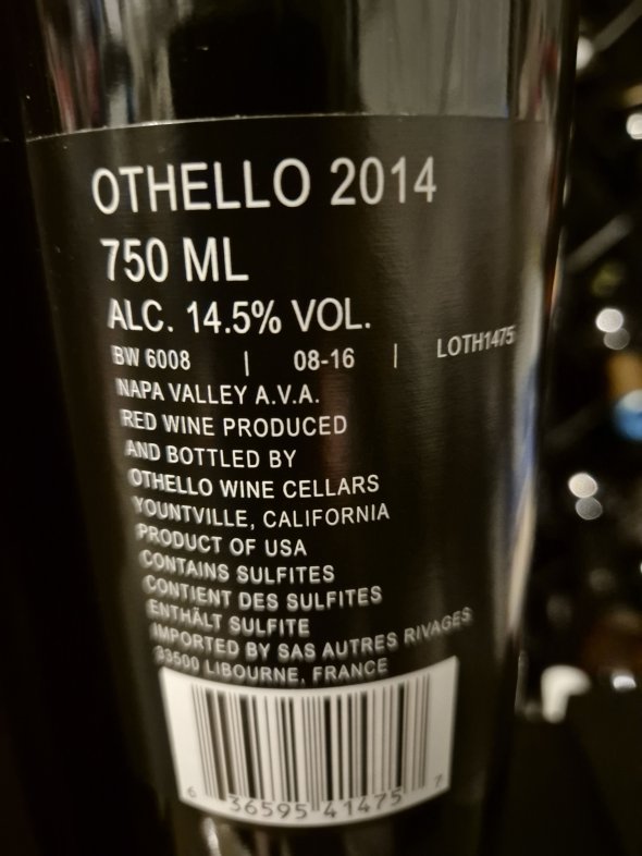 Othello 2014 & Donatsch Passion 2018