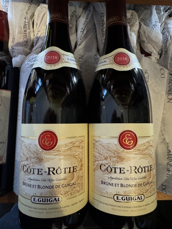 E. Guigal, Cote Rotie, Brune Et Blonde