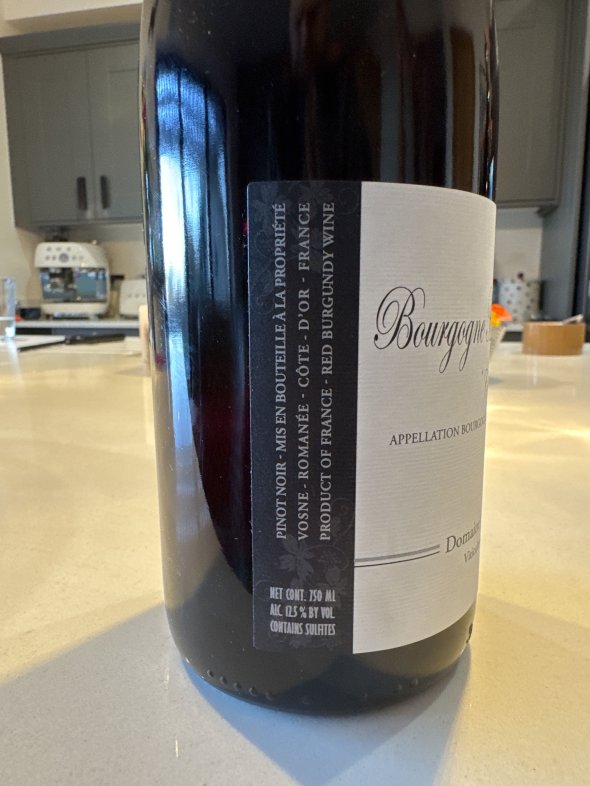 Domaine Jean Tardy, Bourgogne, Hautes Cotes de Nuits Cuvee Maelie