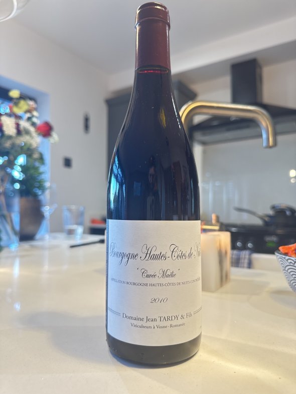 Domaine Jean Tardy, Bourgogne, Hautes Cotes de Nuits Cuvee Maelie
