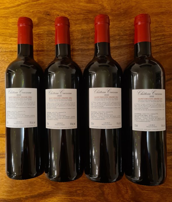 Chateau Cruzeau, Saint-Emilion Grand Cru