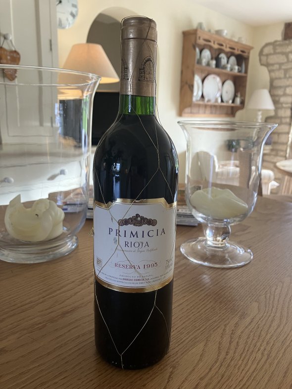 Bodegas Primicia Rioja 1995