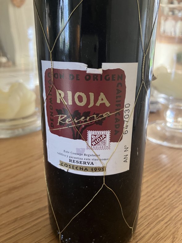 Bodegas Primicia Rioja 1995