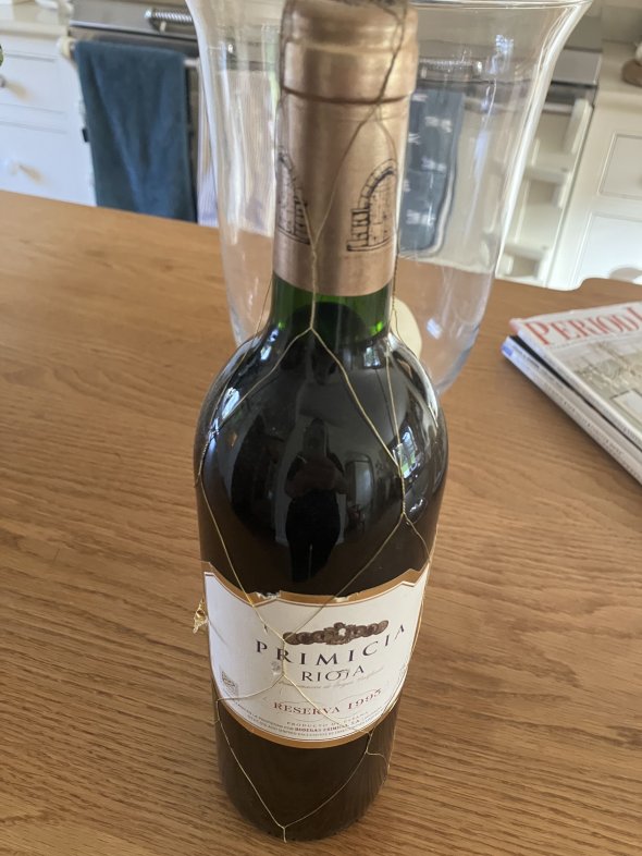 Bodegas Primicia Rioja 1995