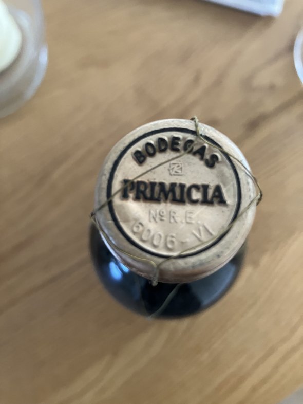 Bodegas Primicia Rioja 1995