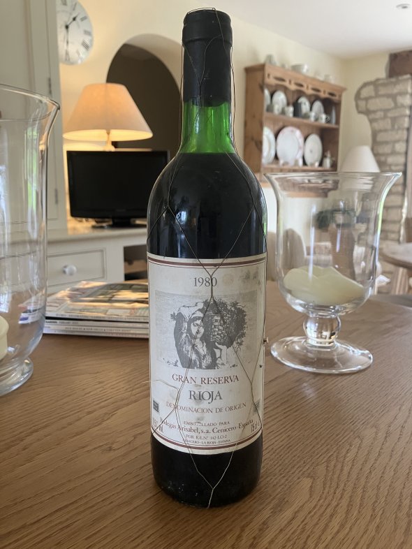 Gran Reserva 1980 Bodegas Arisabel, Rioja