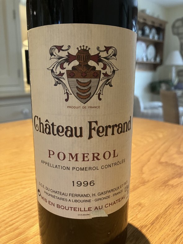 Chateau Ferrand, Pomerol 1996