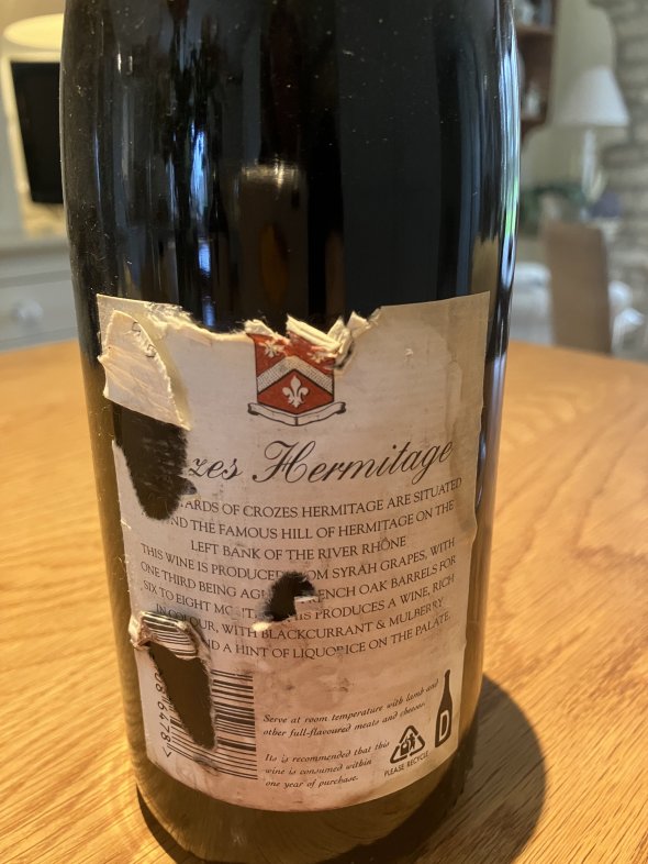 Cave De Tain, Crozes Hermitage 2002 Red Wine