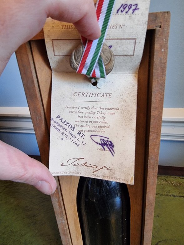 Tokaji Esszencia Chateau Pajzos