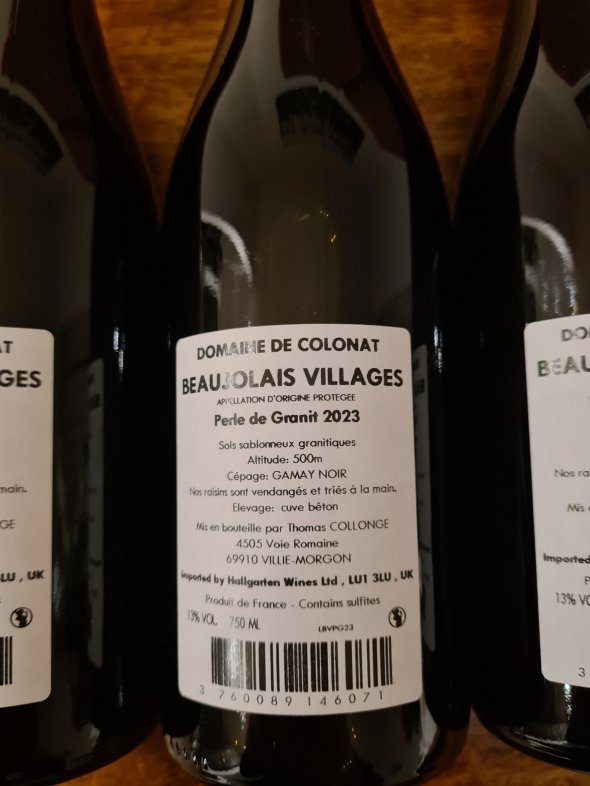 Domaine de Colonat, Beaujolais