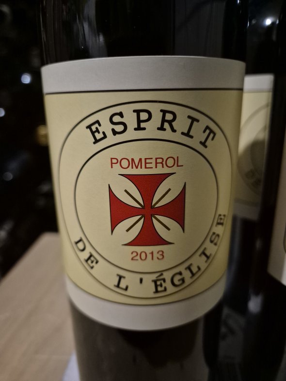 Chateau de L'eglise Pomerol 2013