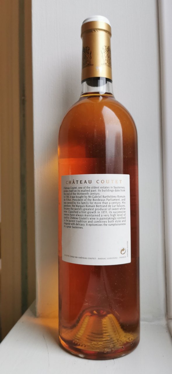 Chateau Coutet Premier Cru Classe, Barsac