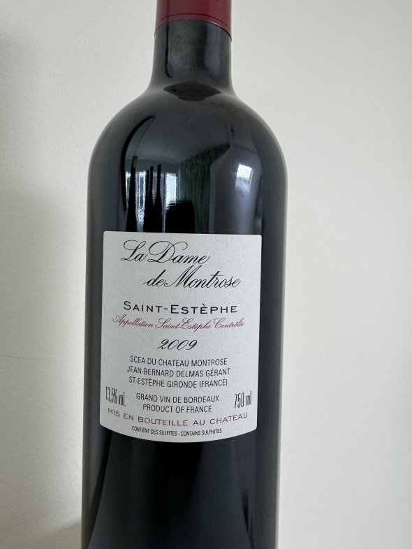 La Dame de Montrose, Saint-Estephe