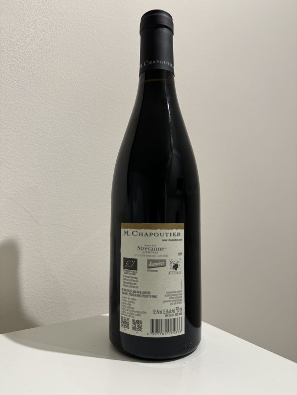 M. Chapoutier, Hermitage, Monier de la Sizeranne