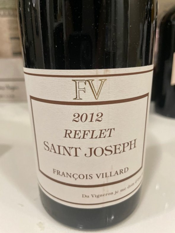 Saint-Joseph, Les Reflets, Domaine Villard 2012
