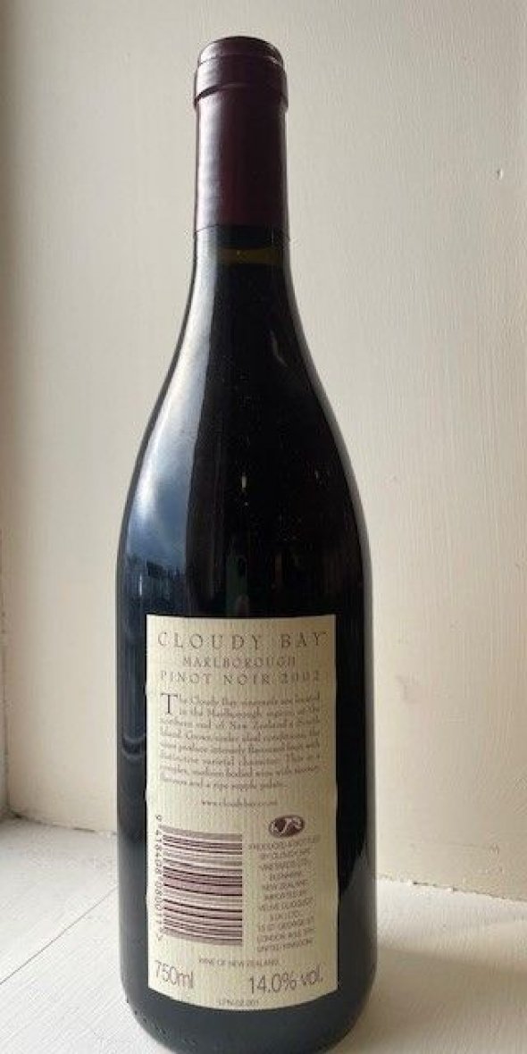 Cloudy Bay, Pinot Noir, Marlborough