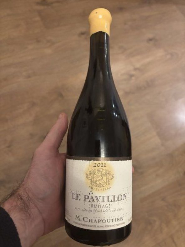M. Chapoutier, Hermitage, Le Pavillon 100 points WA