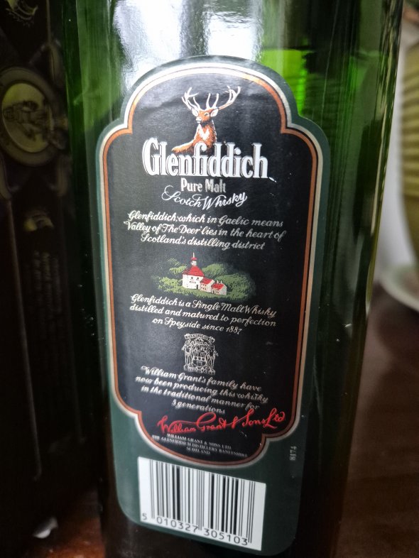 Glenfiddich Pure Malt Clan Montgomerie Scotch Whiskey