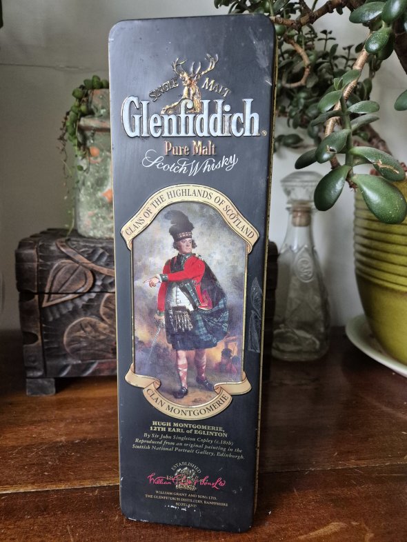 Glenfiddich Pure Malt Clan Montgomerie Scotch Whiskey