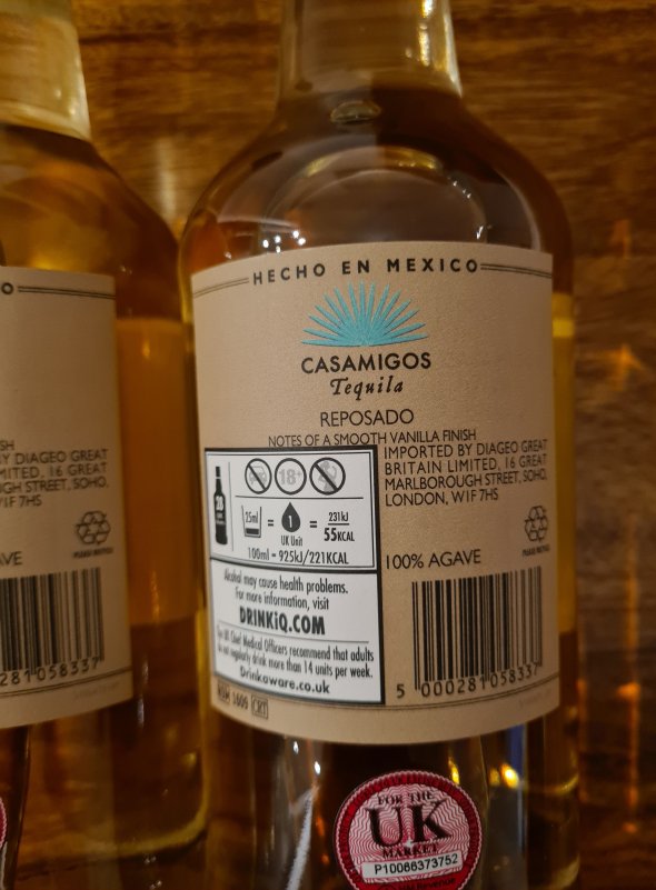 Casamigos, 100 Blue Agrave Reposado Tequila