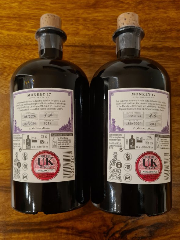 Schwarzard Distillers, Monkey 47 Gin