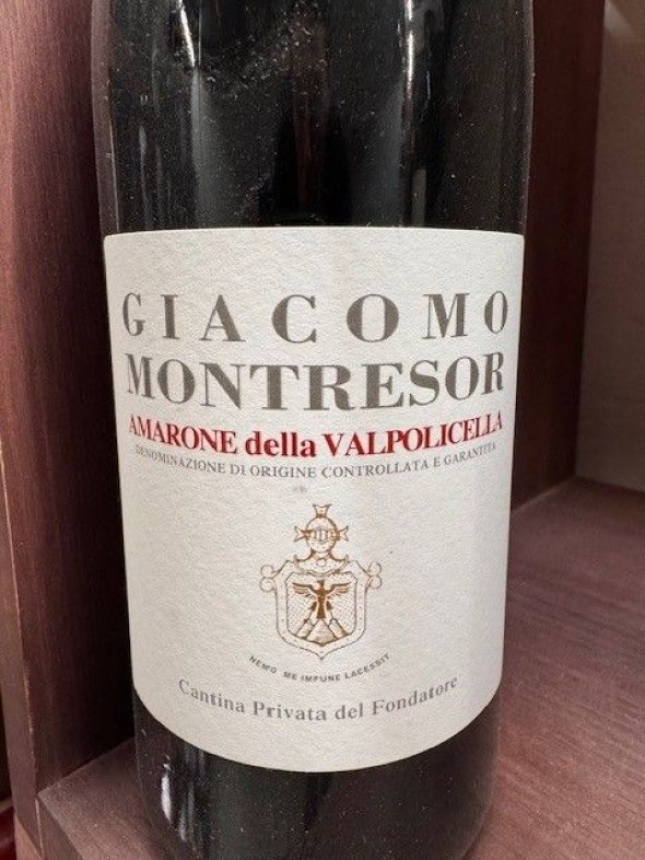 Amarone della Valpolicella Montresor Privata del Fondatore 