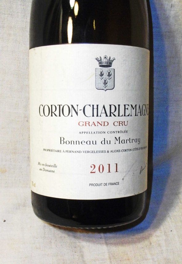 Corton-Charlemagne,  Bonneau du Martray.  Grand Cru. 2011.